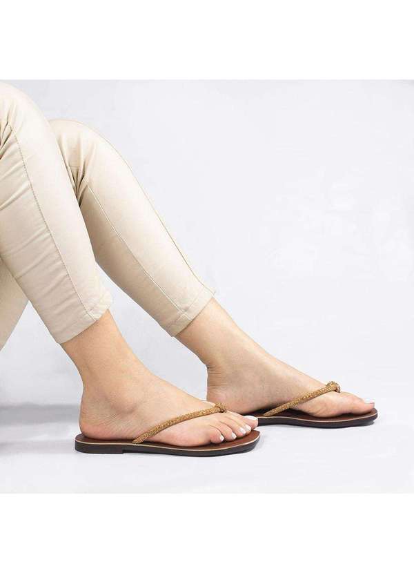 Zatta Calcados - Rasteira Manta no Francis Marrom