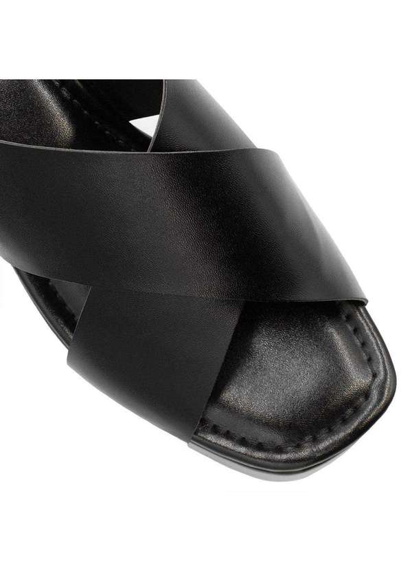 Zatta Calcados - Sandalia Anabela Ilana Preto 5