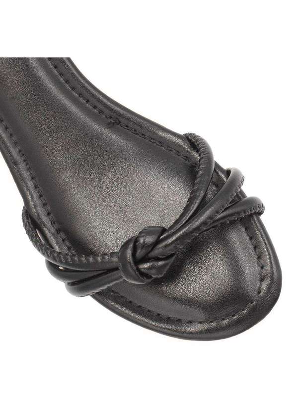 Zatta Calcados - Sandalia Anabela no Mirtes Preto 5