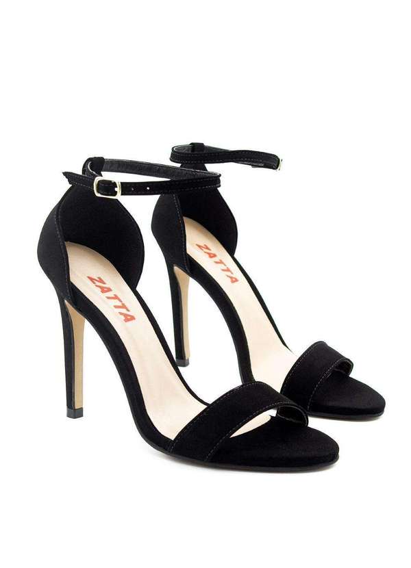 Zatta Calcados - Sandalia Maya Salto Fino Preto 3