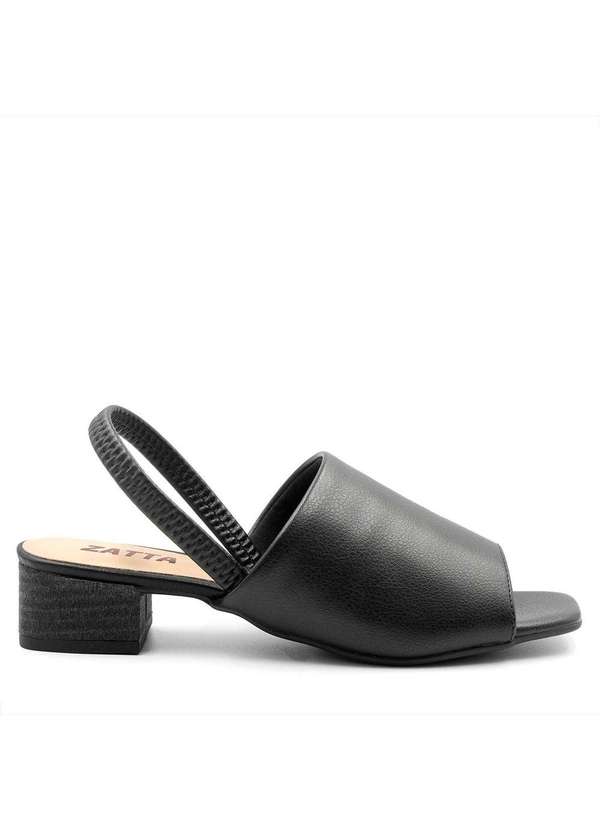 Zatta Calcados - Sandalia Zatta Confort Anastacia Preto 2