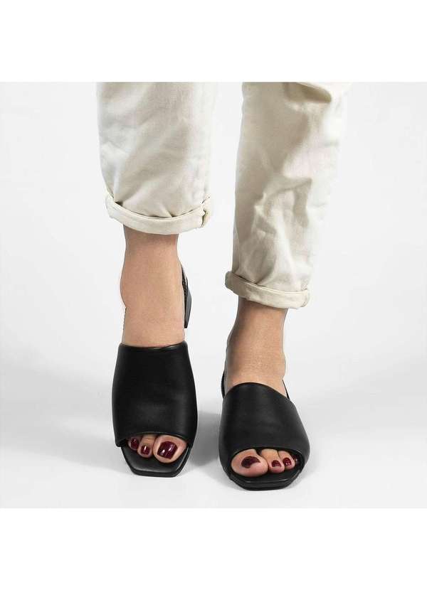 Zatta Calcados - Sandalia Zatta Confort Anastacia Preto 5