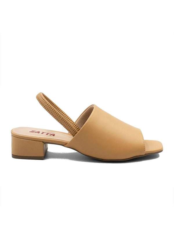 Zatta Calcados - Sandalia Zatta Confort Anastacia Bege 2