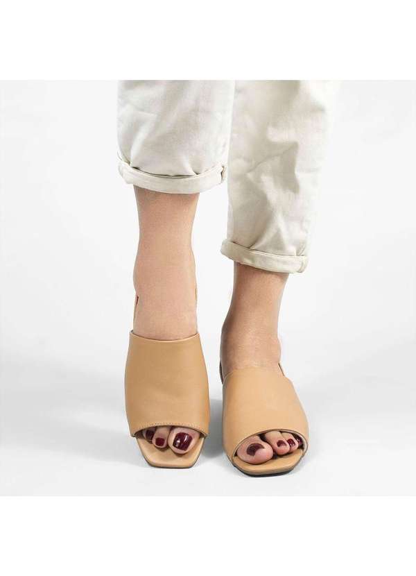 Zatta Calcados - Sandalia Zatta Confort Anastacia Bege 3