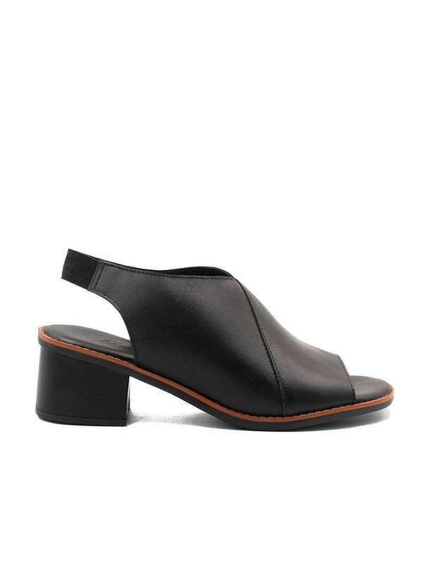 Zatta Calcados - Sandalia Zatta Salto Bloco Elastico Francine Preto 2