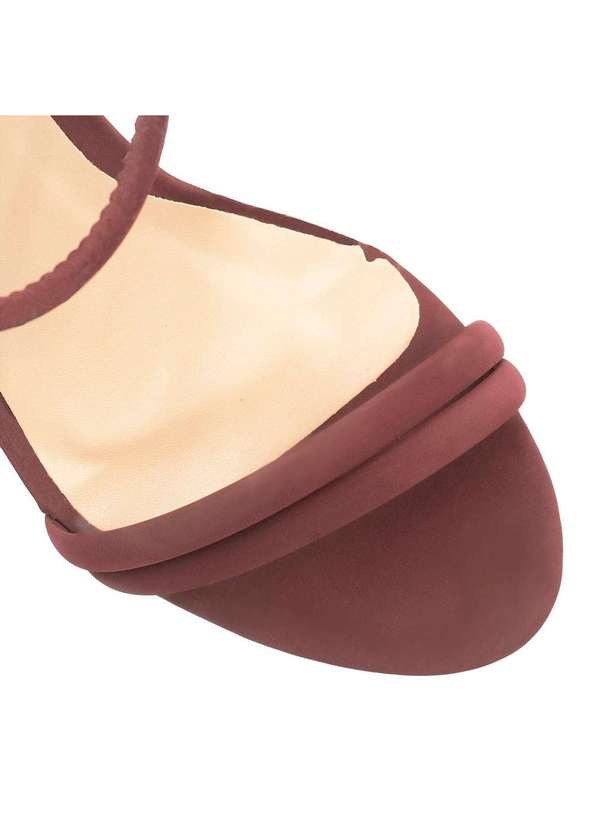 Zatta Calcados - Sandalia Zatta Tubinho Greice Vermelho 4