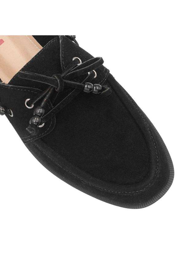 Zatta Calcados - Mocassim Camurca Amara Preto 4