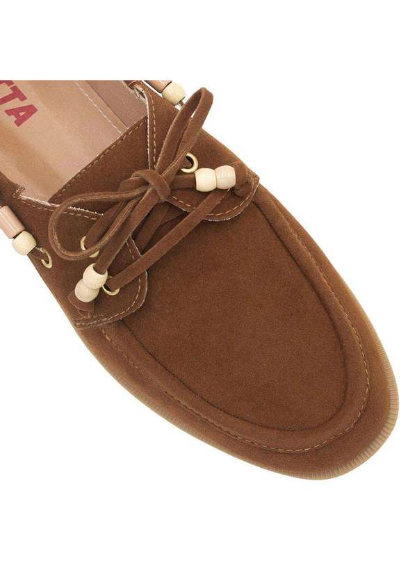 Zatta Calcados - Mocassim Camurca Amara Marrom 4