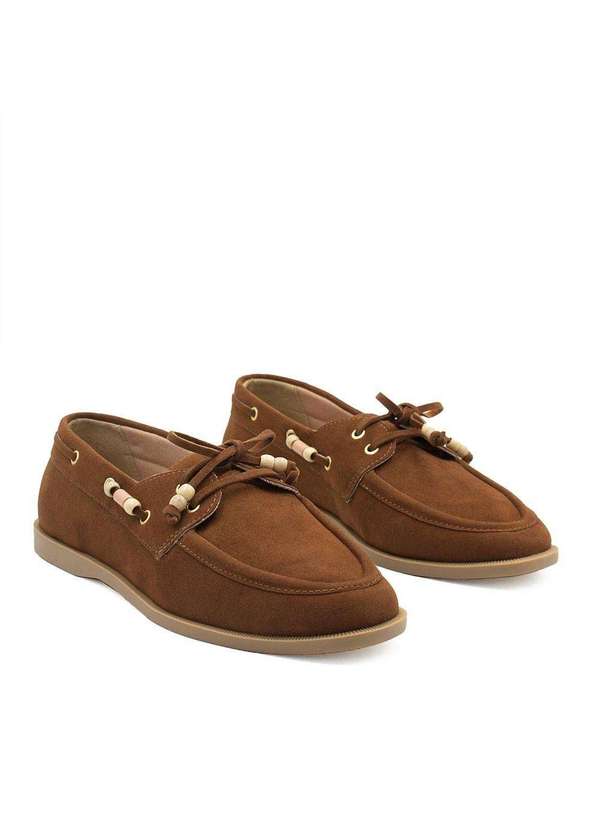 Zatta Calcados - Mocassim Camurca Amara Marrom 5