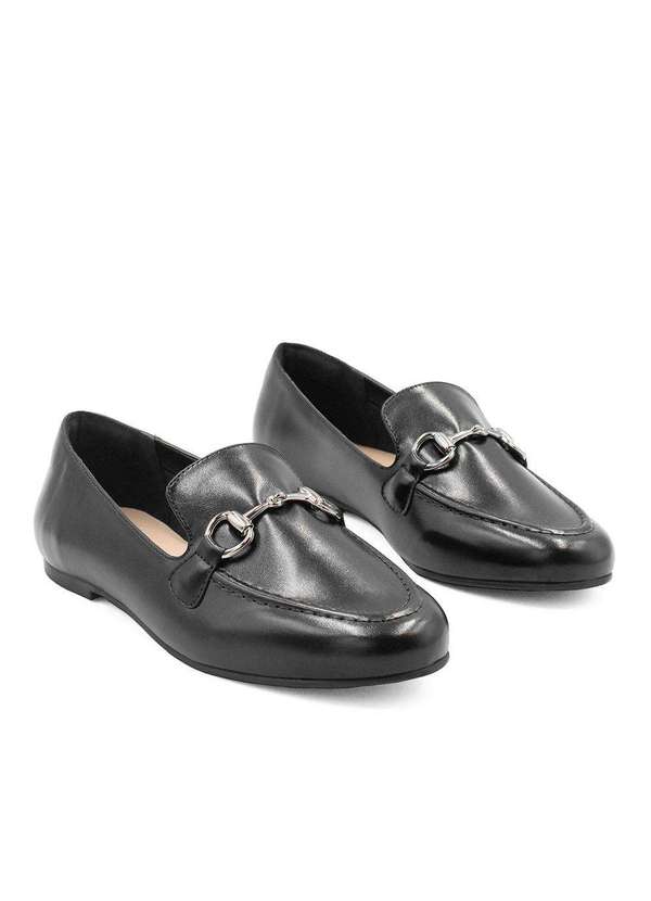 Zatta Calcados - Mocassim Fivela Evelyn Preto 5