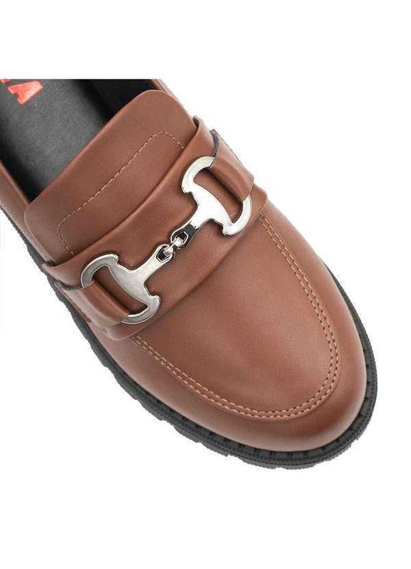 Zatta Calcados - Mocassim Tratorado Sola Alta Amelia Marrom 5