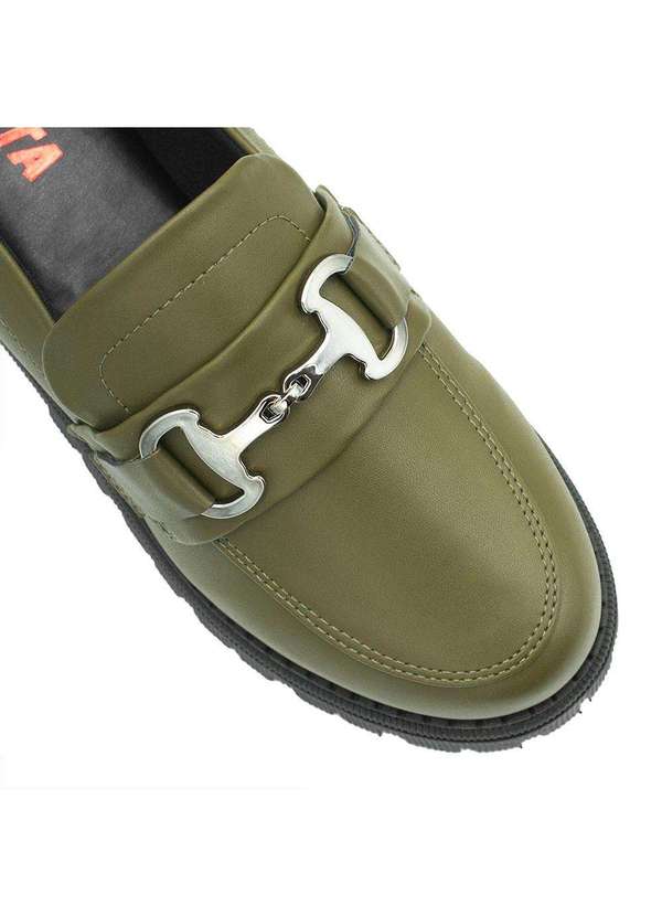 Zatta Calcados - Mocassim Zatta Sola Alta Amelia Verde 4