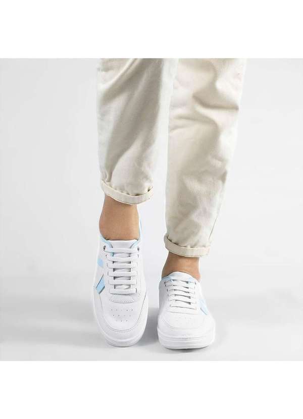 Zatta Calcados - Tenis Baixo Cadarco Michele Azul 3