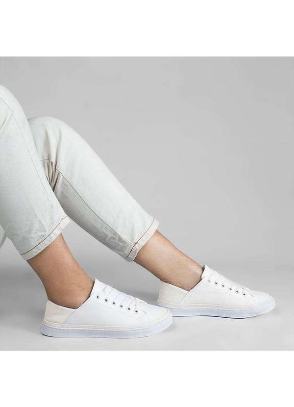 Zatta Calcados - Tenis Basico Lola Branco