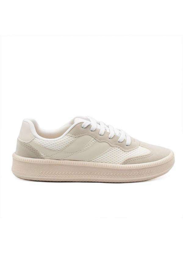 Zatta Calcados - Tenis Casual Zatta Nylon Cadarco Karina Branco