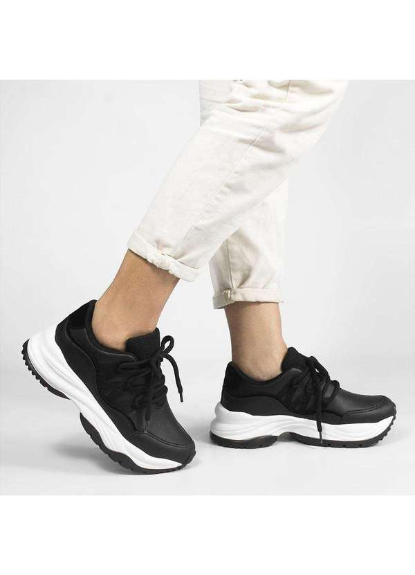 Zatta Calcados - Tenis Chunky Geane Preto