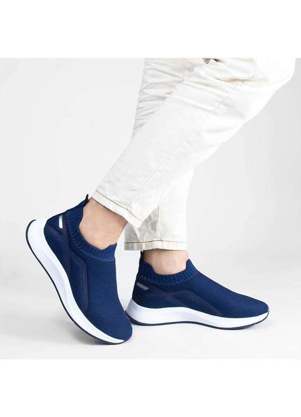 Zatta Calcados - Tenis Knite Liso Liz Azul