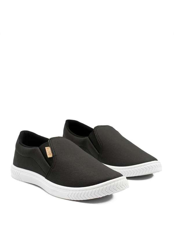 Zatta Calcados - Tenis Slip-On Lezard Lavinia Preto 5