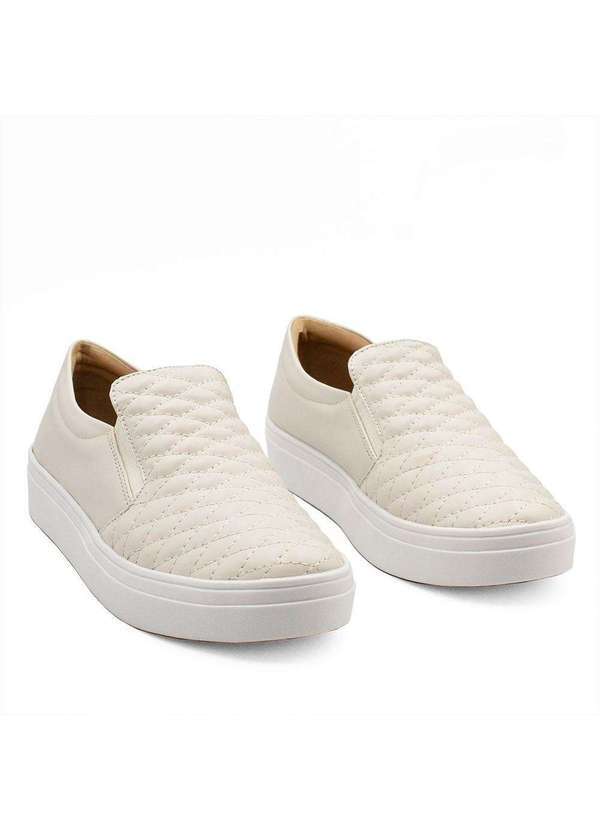Zatta Calcados - Tenis Slip-On Zatta Matelasse Paula Branco 5