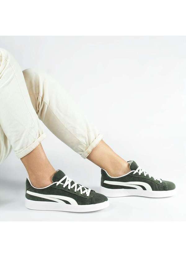 Zatta Calcados - Tenis Texturizado Leona Verde