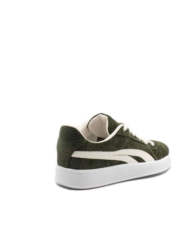 Zatta Calcados - Tenis Texturizado Leona Verde 4