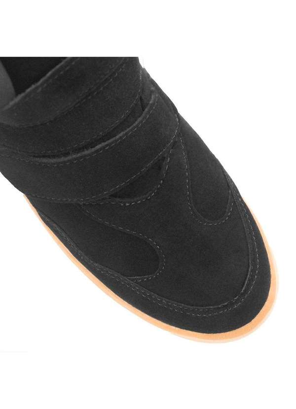 Zatta Calcados - Tenis Zatta  Cano Alto Sneaker Karen Preto 5