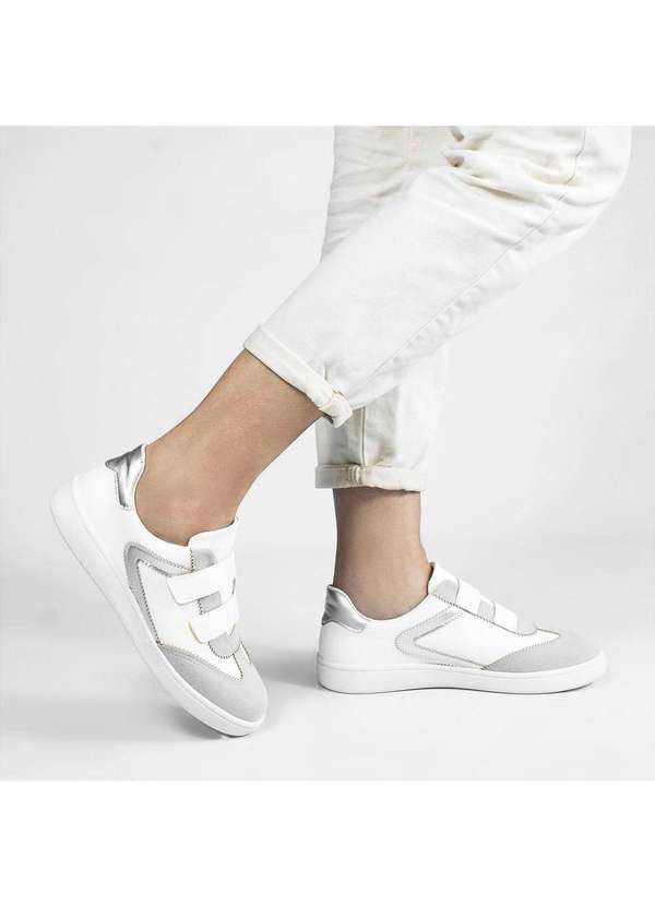 Zatta Calcados - Tenis Zatta Casual Ajuste Valeska Branco