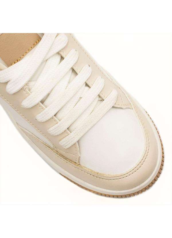 Zatta Calcados - Tenis Zatta Casual Cadarco Bicolor Lamys Branco 6