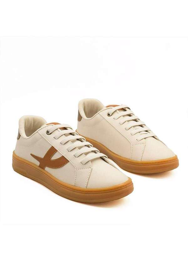 Zatta Calcados - Tenis Zatta Casual Cadarco Julieta Bege 6