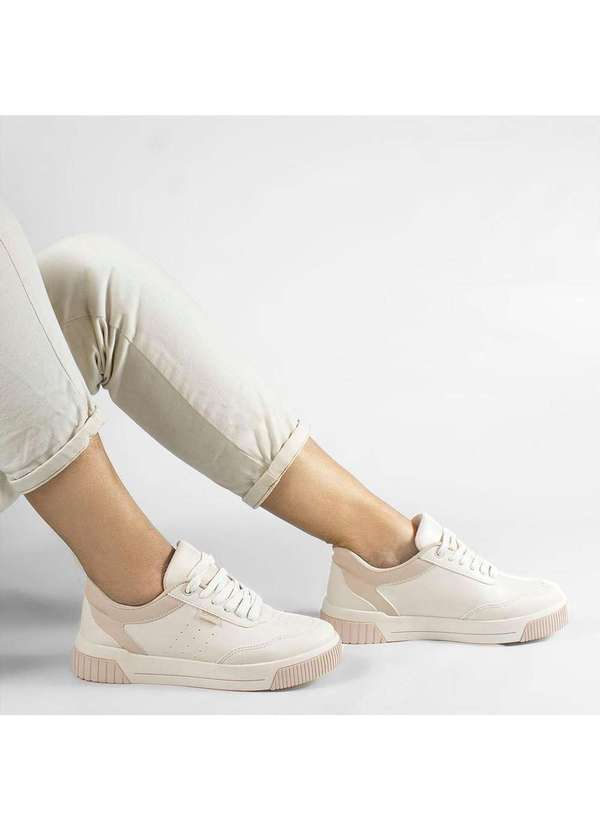 Zatta Calcados - Tenis Zatta Sola Bicolor Jolie Branco