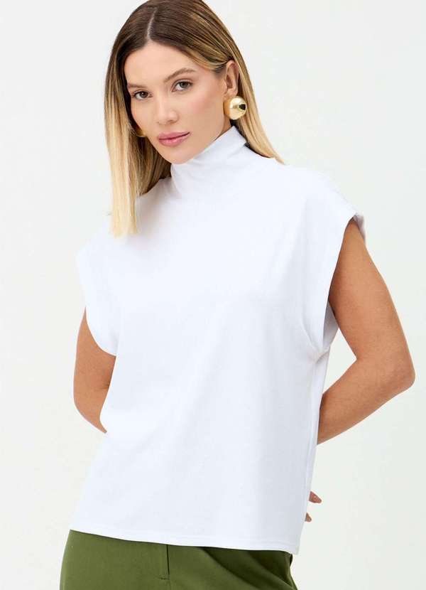 Ritmi Studio - Regata Gola Alta Canelada Branco