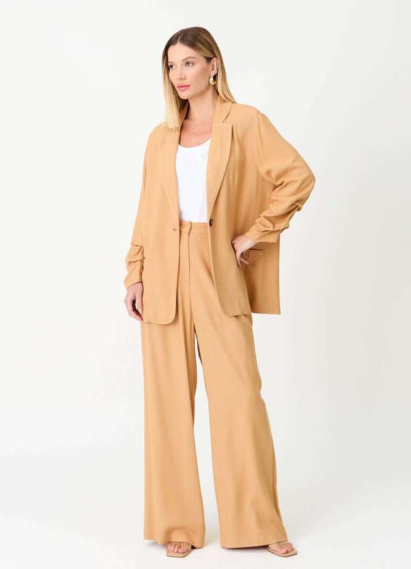 Ritmi Studio - Calca de Alfaiataria Marrom