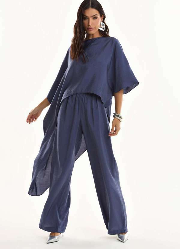 Ritmi Studio - Calca Pijama Azul