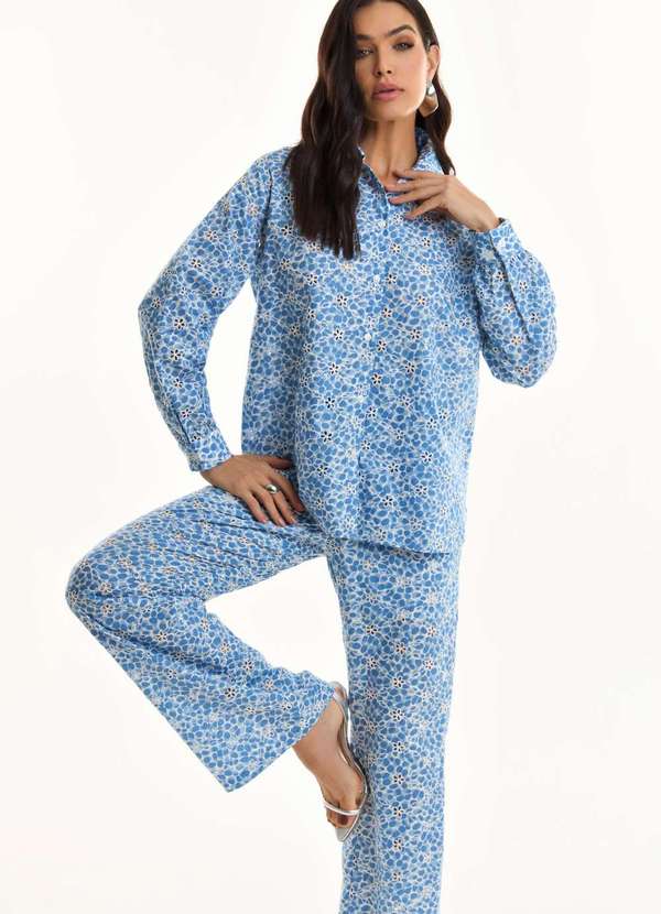 Ritmi Studio - Camisa Laise Azul