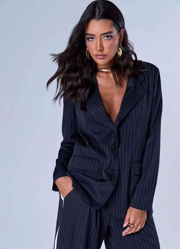 Ritmi Studio - Blazer Over Preto