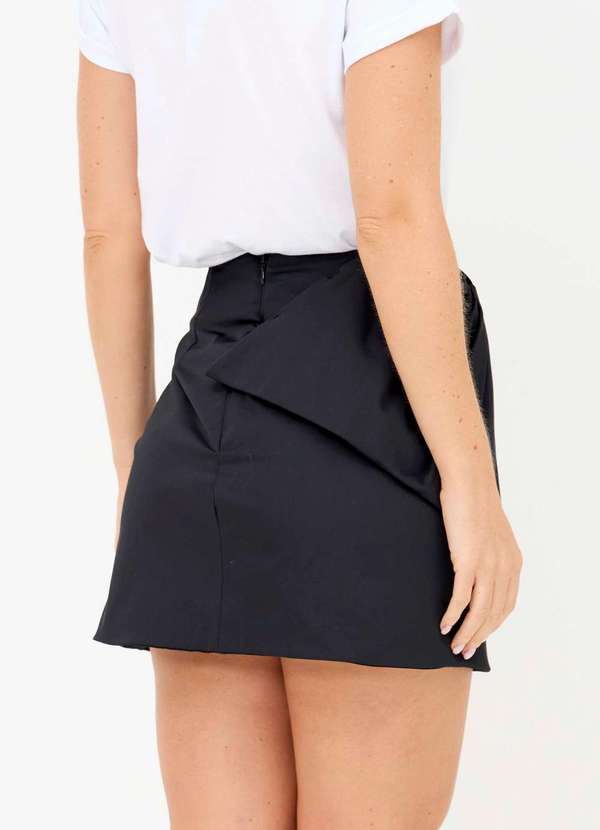 Ritmi Studio - Saia Curta com Laco Preto 4