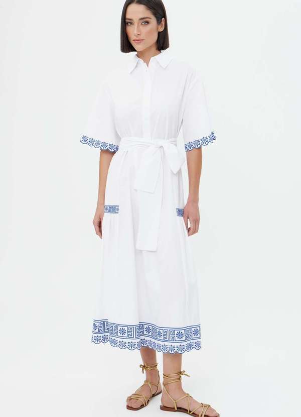 Ritmi Studio - Vestido Bordado Branco