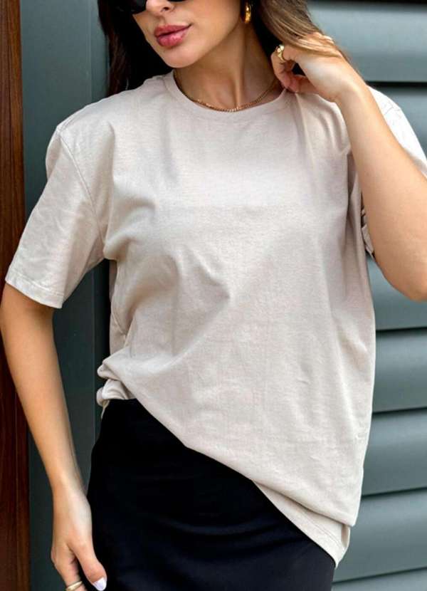 Cianitas - Blusa Feminina Over Chocolate Lisa - Marrom 2