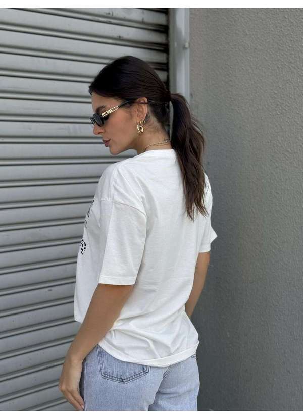 Cianitas - Blusa Feminina Over Off Aesthetic - Off 4