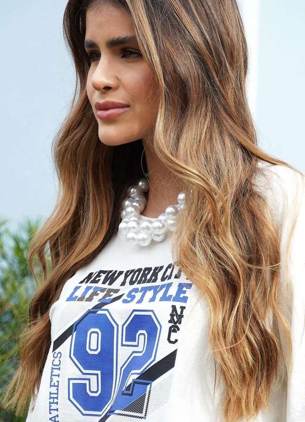 Cianitas - Blusa Feminina Oversized Off Life Style 92 Oversized 2