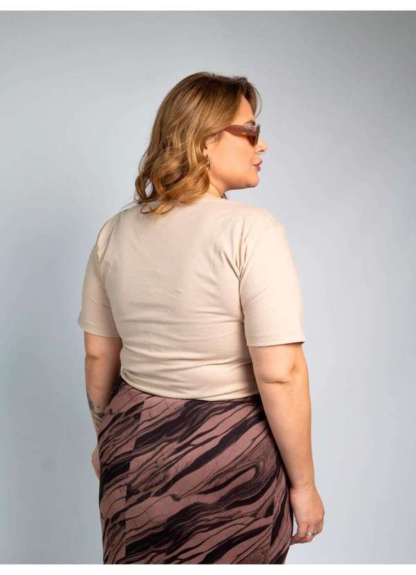 Cianitas - Camiseta Feminina Chocolate Nyc 1980 - Chocolate 4