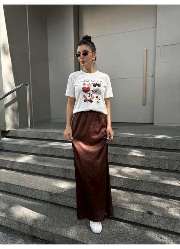 Cianitas - Camiseta Feminina Off Jardim Enchanté - Off 4