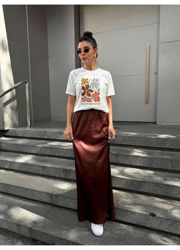 Cianitas - Camiseta Feminina Off Keep Growing - Off 4