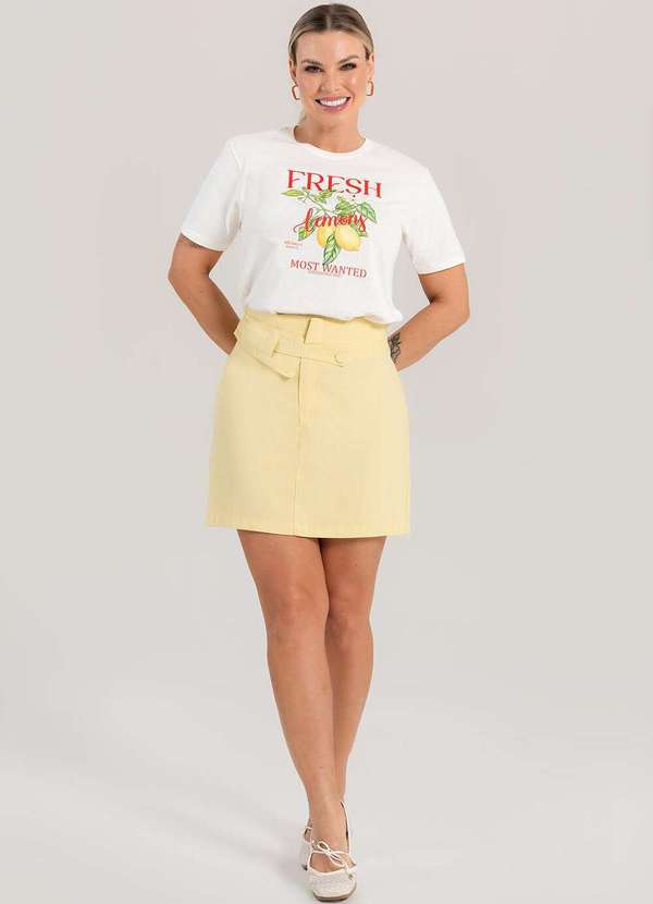 Cianitas - Camiseta Feminina Off Lemons - Off 3