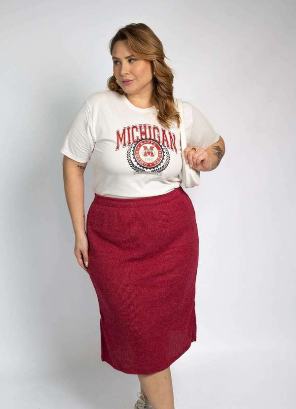 Cianitas - Camiseta Feminina Off Michigan - Off 3