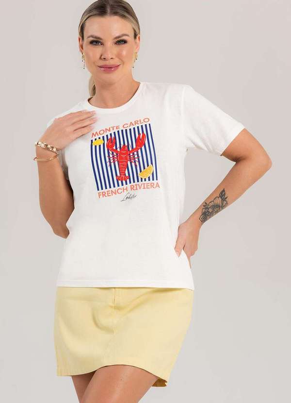 Cianitas - Camiseta Feminina Off Monte Carlo - Off