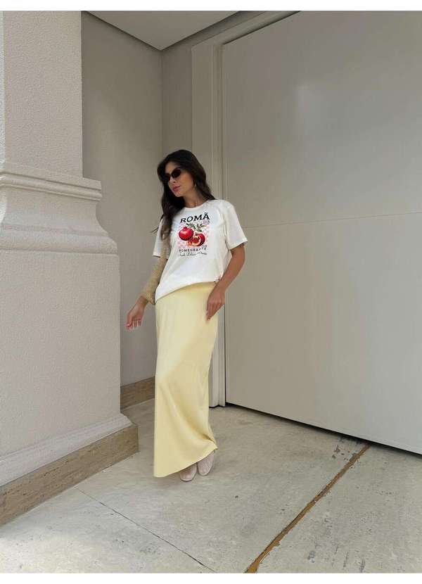 Cianitas - Camiseta Feminina Off Romã - Off 3