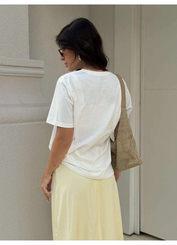 Cianitas - Camiseta Feminina Off Romã - Off 5