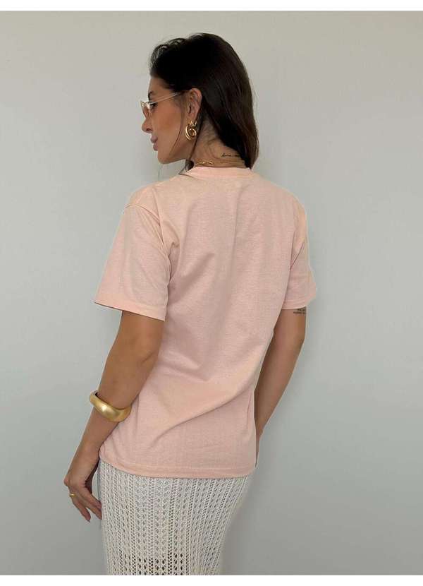 Cianitas - Camiseta Feminina Salmão Orange Blossom - Salmão 4