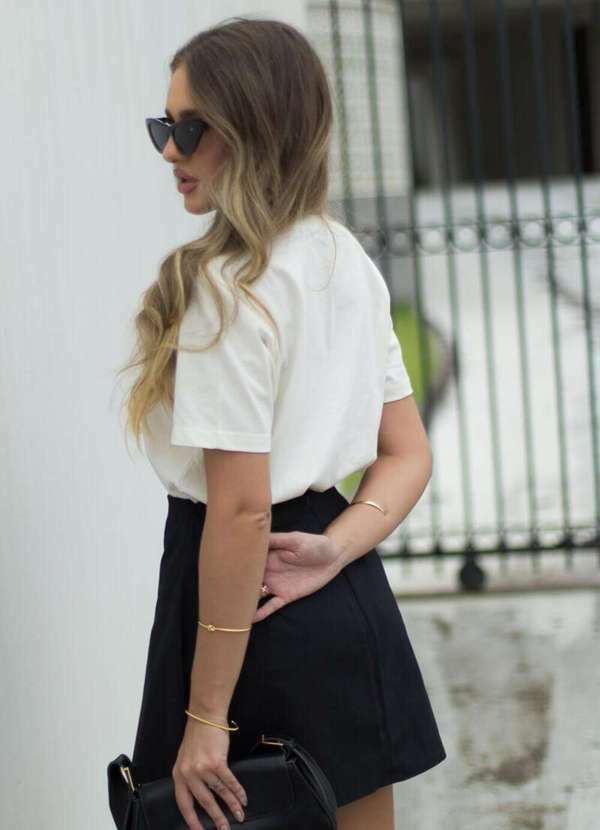 Cianitas - Camiseta Feminina Off Cats Are My Favorite - Off 5